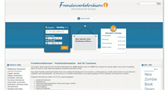 Desktop Screenshot of fremdenverkehrsbuero.info