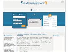 Tablet Screenshot of fremdenverkehrsbuero.info